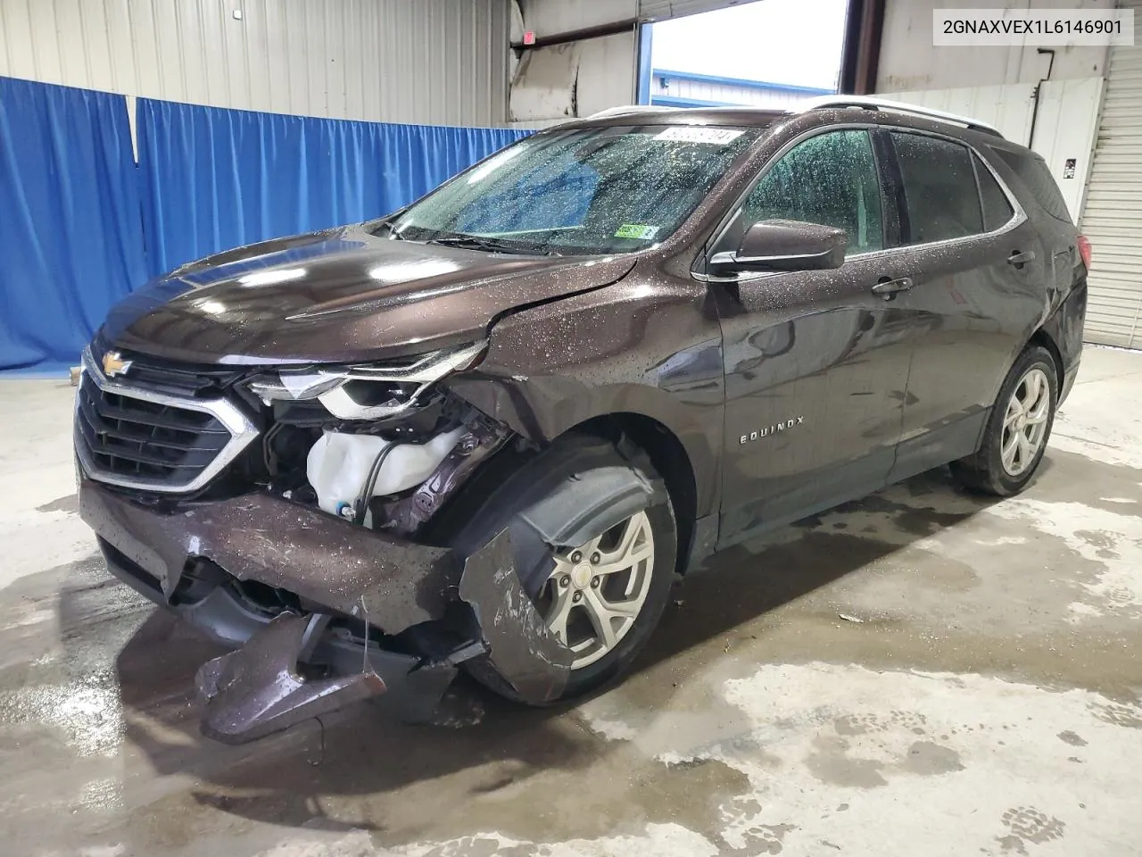 2020 Chevrolet Equinox Lt VIN: 2GNAXVEX1L6146901 Lot: 80388704