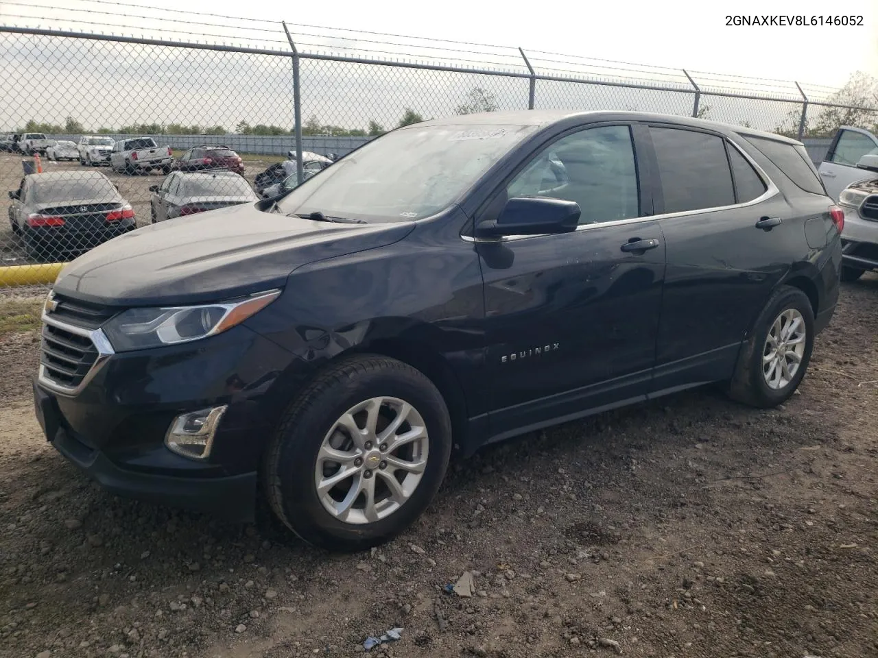 2020 Chevrolet Equinox Lt VIN: 2GNAXKEV8L6146052 Lot: 80395834