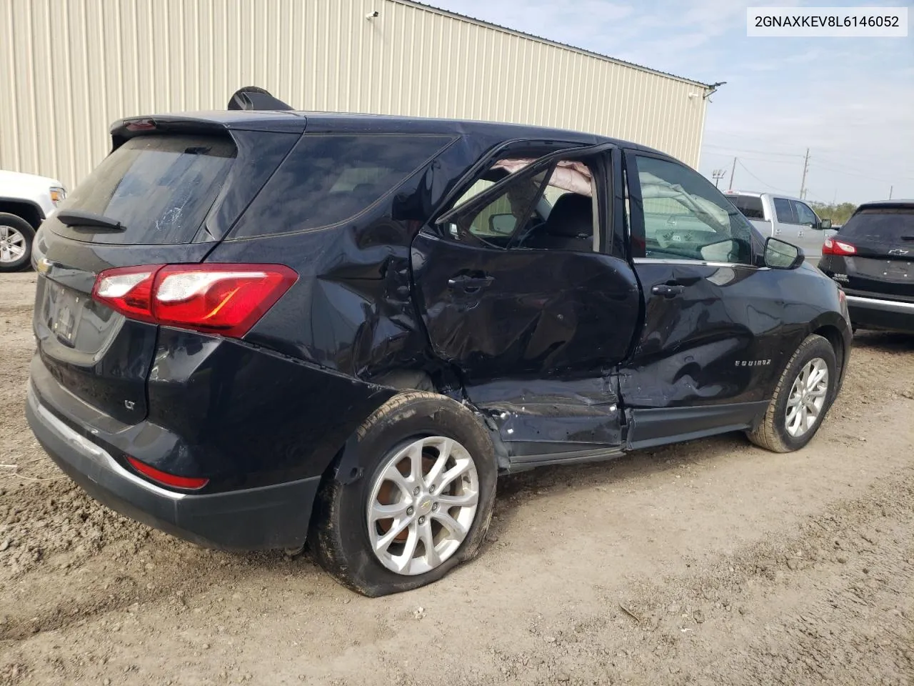 2020 Chevrolet Equinox Lt VIN: 2GNAXKEV8L6146052 Lot: 80395834