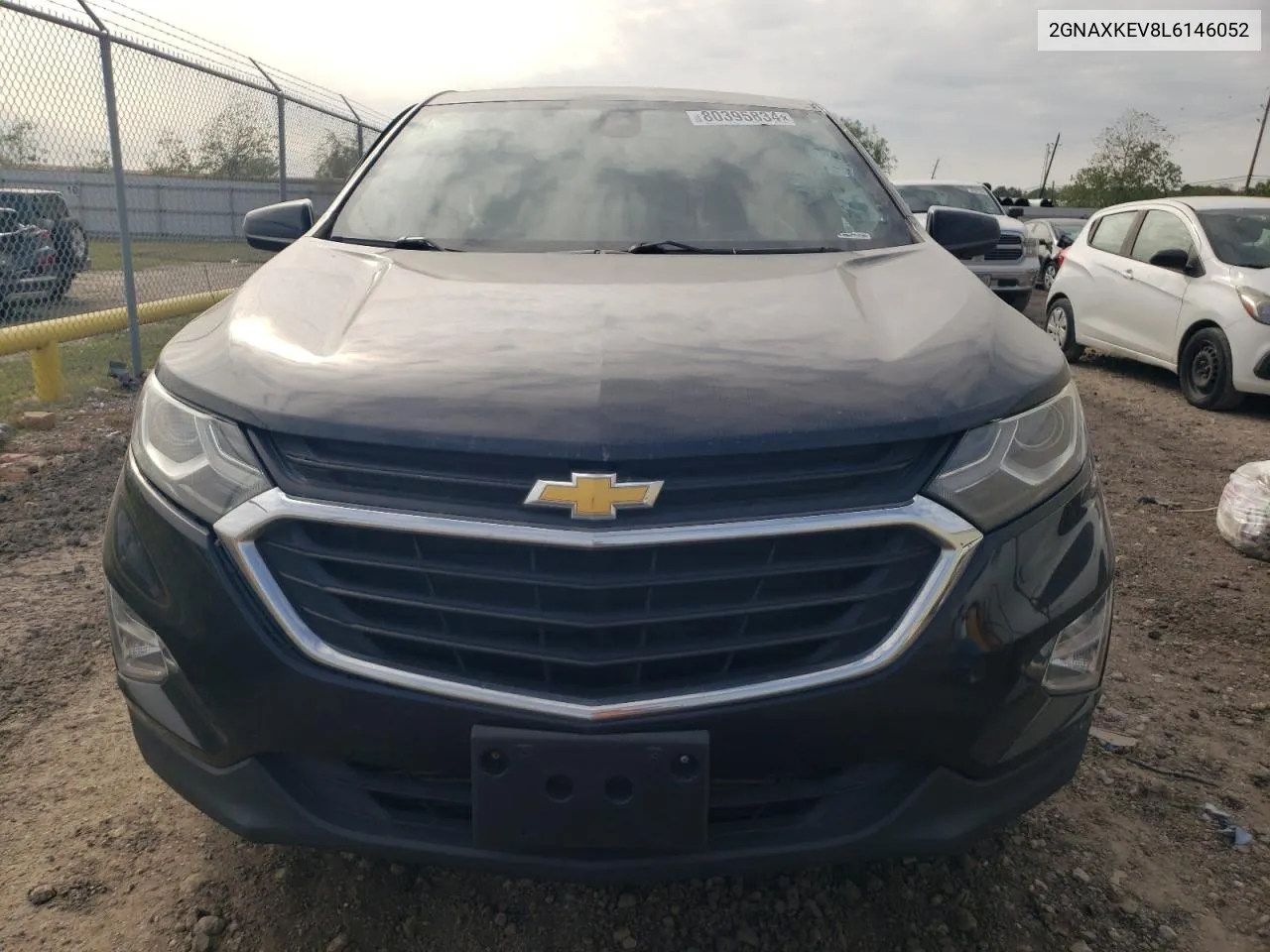 2020 Chevrolet Equinox Lt VIN: 2GNAXKEV8L6146052 Lot: 80395834