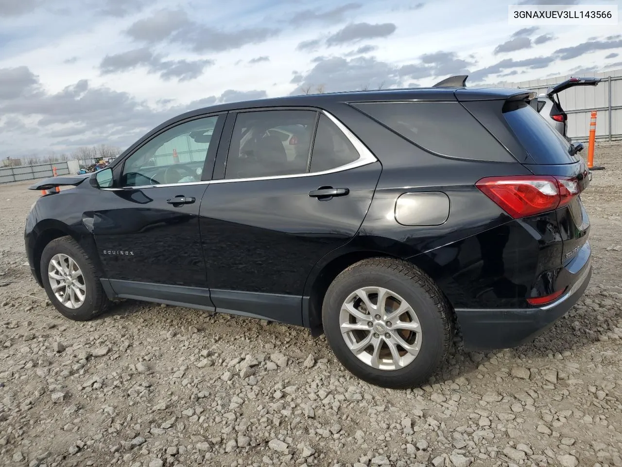 2020 Chevrolet Equinox Lt VIN: 3GNAXUEV3LL143566 Lot: 80531144