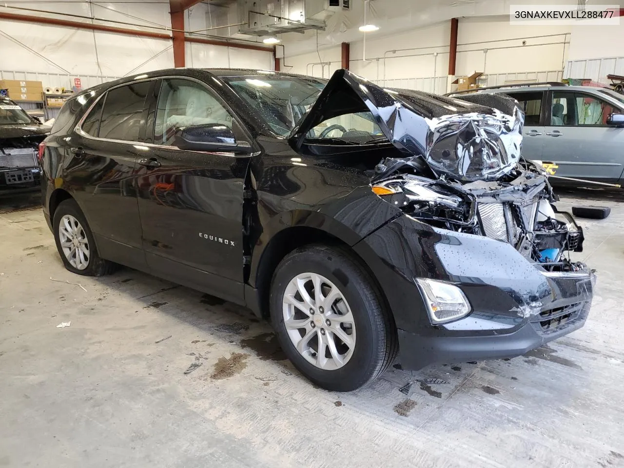 2020 Chevrolet Equinox Lt VIN: 3GNAXKEVXLL288477 Lot: 80569904