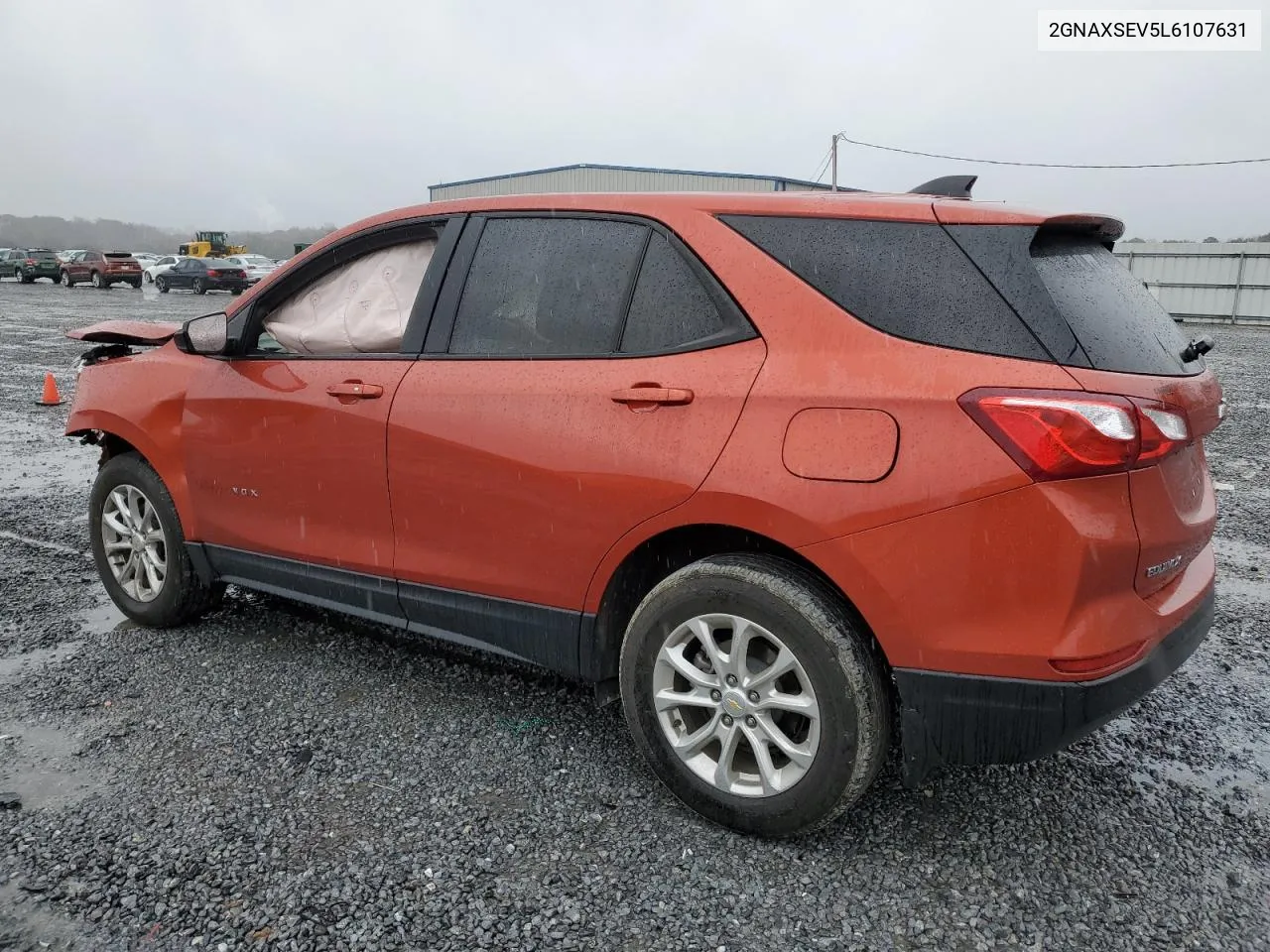 2020 Chevrolet Equinox Ls VIN: 2GNAXSEV5L6107631 Lot: 80673464