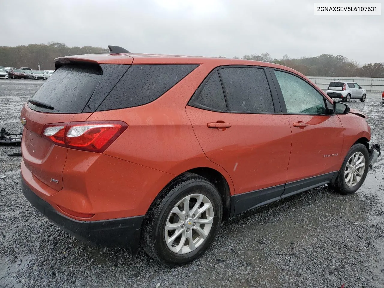 2020 Chevrolet Equinox Ls VIN: 2GNAXSEV5L6107631 Lot: 80673464