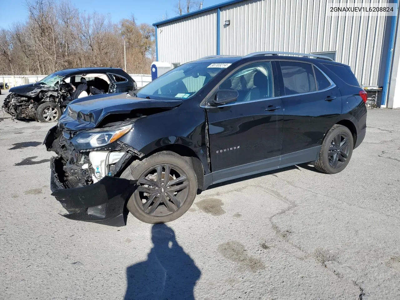 2020 Chevrolet Equinox Lt VIN: 2GNAXUEV1L6208824 Lot: 80703214