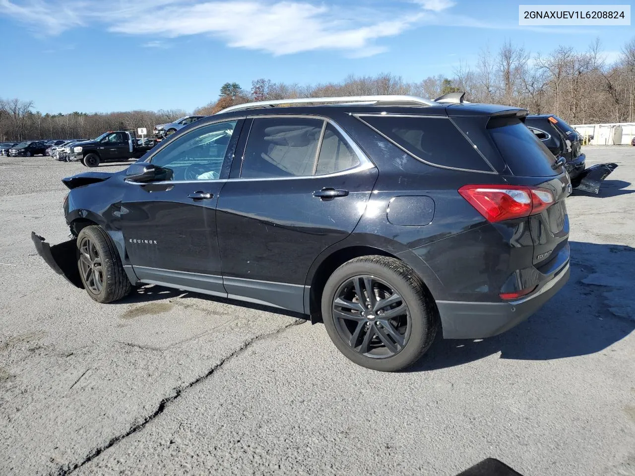 2020 Chevrolet Equinox Lt VIN: 2GNAXUEV1L6208824 Lot: 80703214