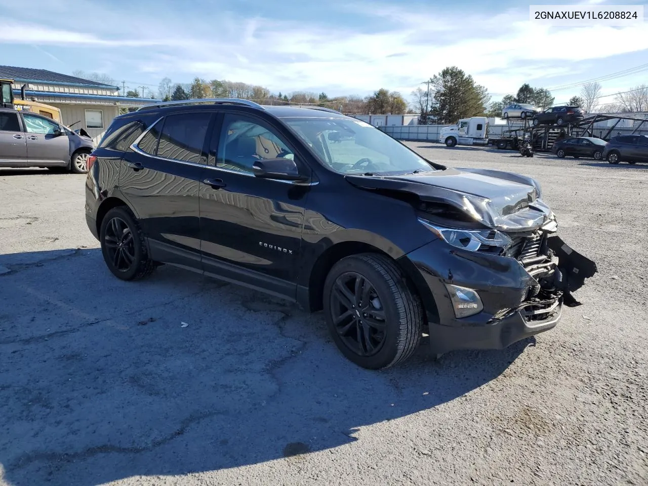 2020 Chevrolet Equinox Lt VIN: 2GNAXUEV1L6208824 Lot: 80703214