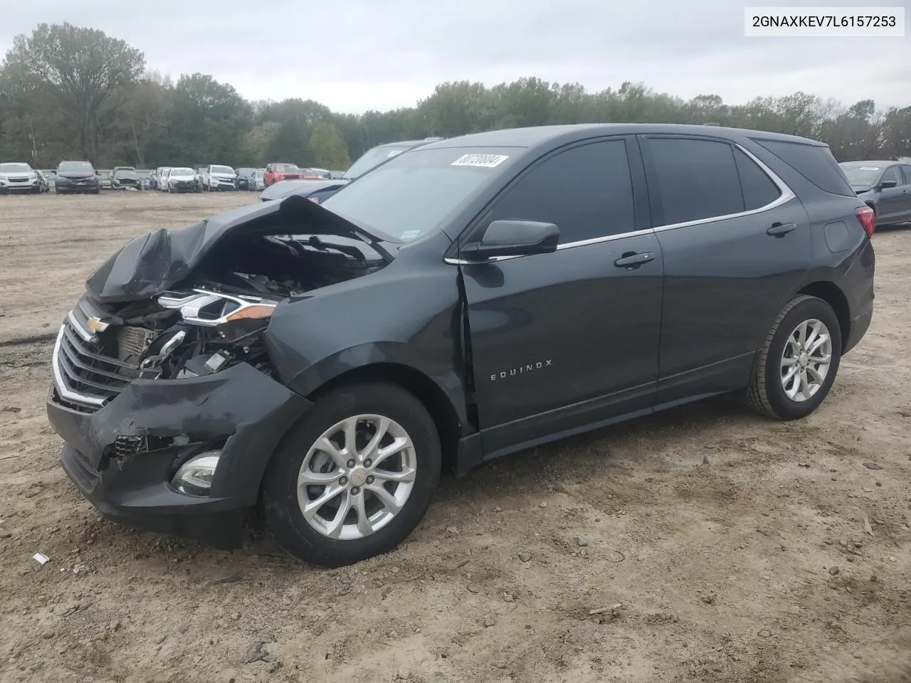 2020 Chevrolet Equinox Lt VIN: 2GNAXKEV7L6157253 Lot: 80720804