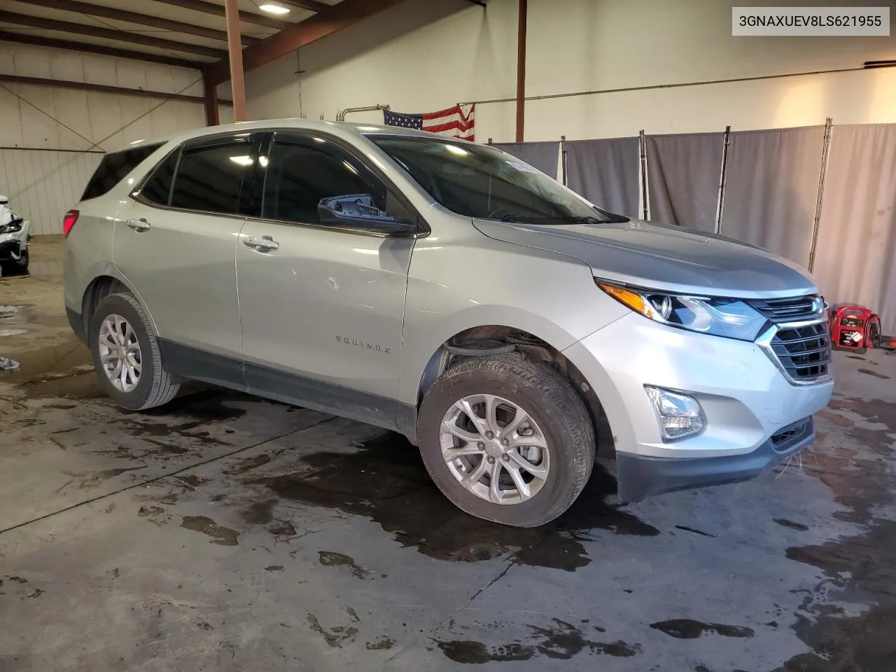 2020 Chevrolet Equinox Lt VIN: 3GNAXUEV8LS621955 Lot: 80799364