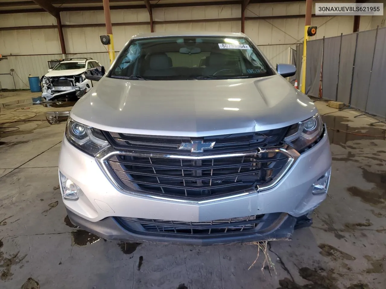 2020 Chevrolet Equinox Lt VIN: 3GNAXUEV8LS621955 Lot: 80799364