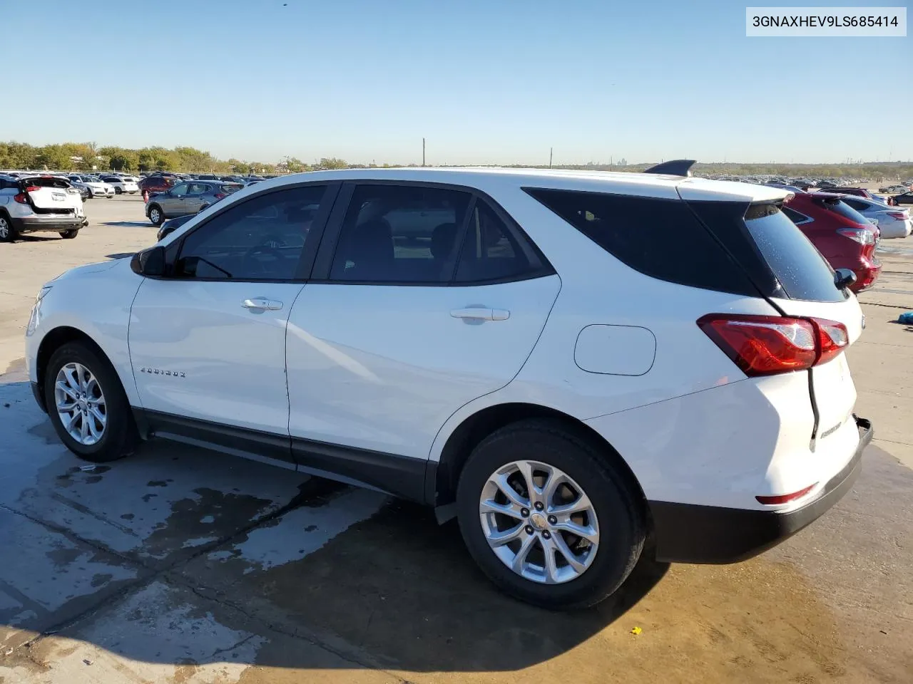 2020 Chevrolet Equinox Ls VIN: 3GNAXHEV9LS685414 Lot: 80858954