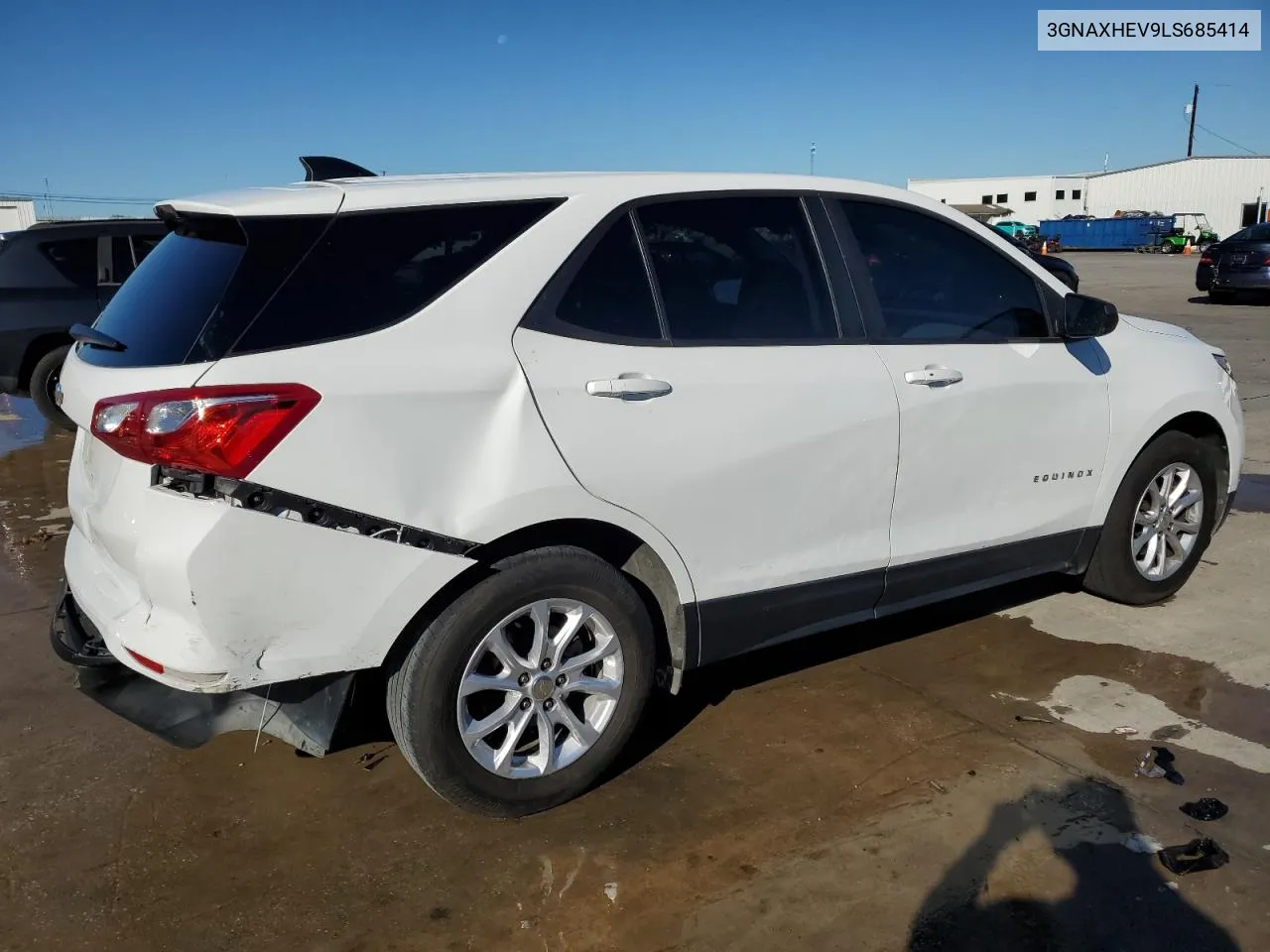 2020 Chevrolet Equinox Ls VIN: 3GNAXHEV9LS685414 Lot: 80858954