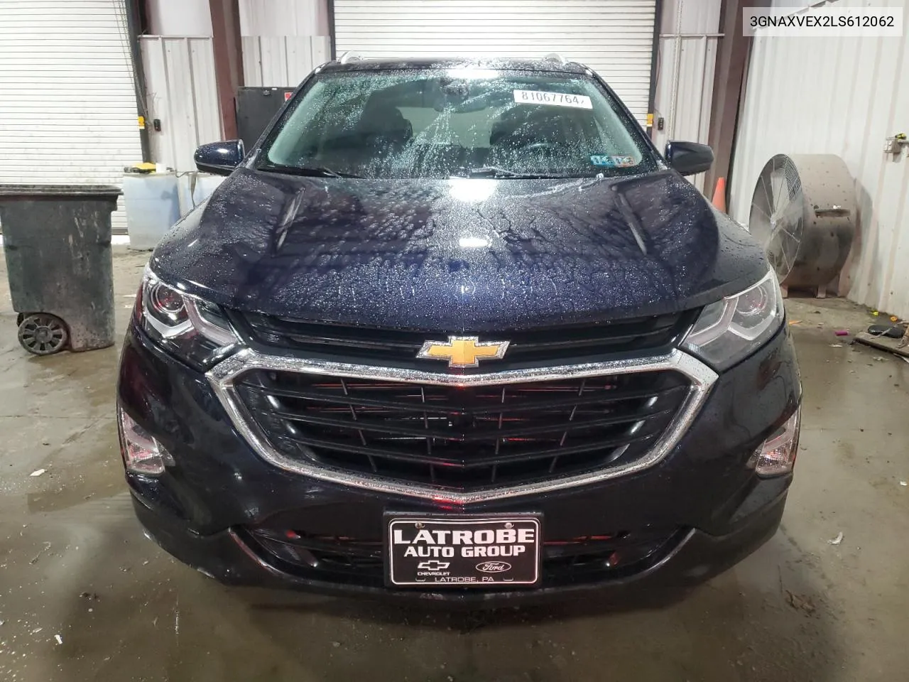 2020 Chevrolet Equinox Lt VIN: 3GNAXVEX2LS612062 Lot: 81067764