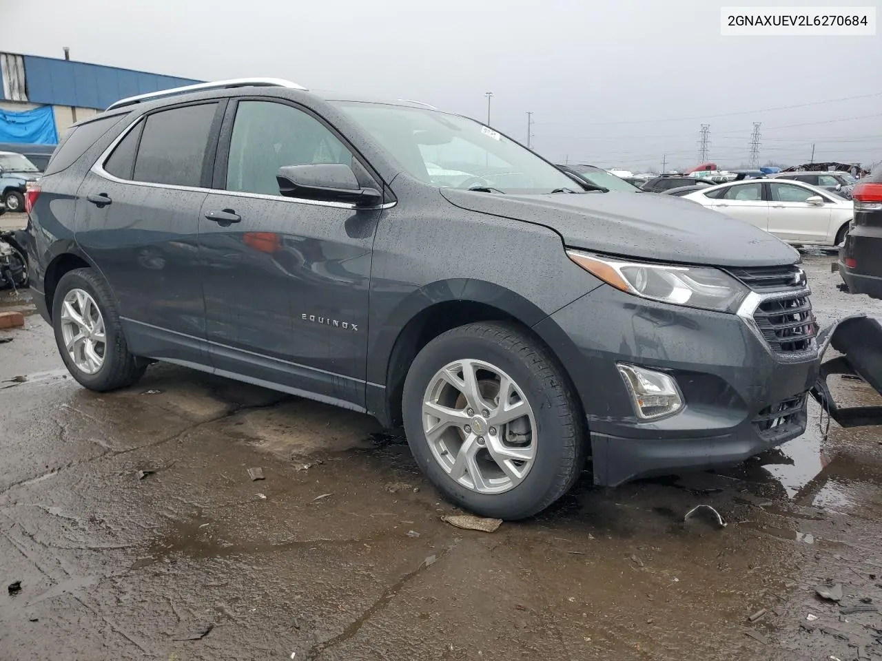 2020 Chevrolet Equinox Lt VIN: 2GNAXUEV2L6270684 Lot: 81482514