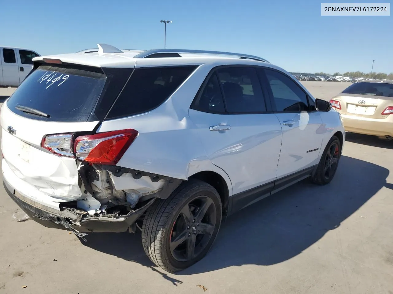 2020 Chevrolet Equinox Premier VIN: 2GNAXNEV7L6172224 Lot: 81609404