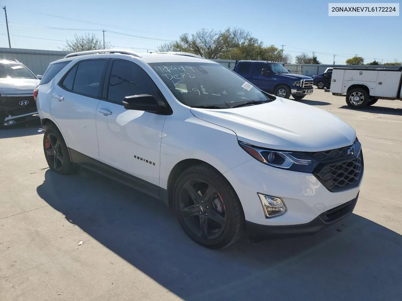 2020 Chevrolet Equinox Premier VIN: 2GNAXNEV7L6172224 Lot: 81609404