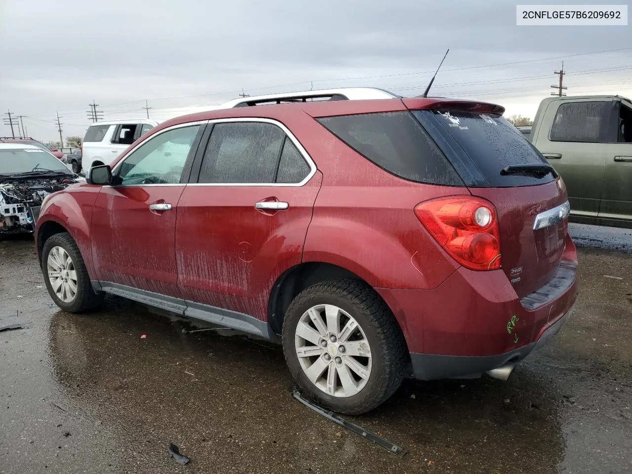 2020 Chevrolet Equinox Ltz VIN: 2CNFLGE57B6209692 Lot: 81849254