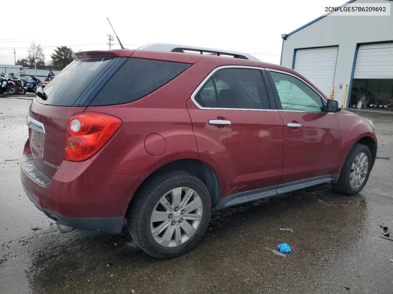 2020 Chevrolet Equinox Ltz VIN: 2CNFLGE57B6209692 Lot: 81849254