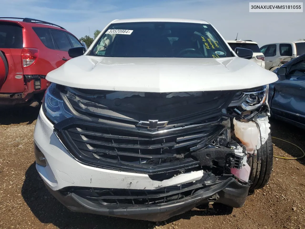 3GNAXUEV4MS181055 2021 Chevrolet Equinox Lt