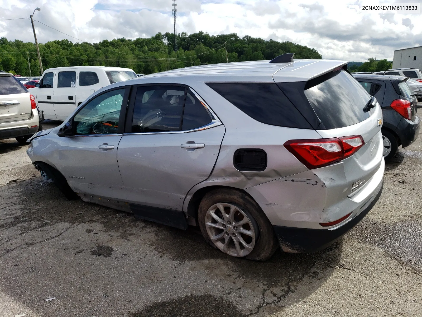 2021 Chevrolet Equinox Lt VIN: 2GNAXKEV1M6113833 Lot: 53562134