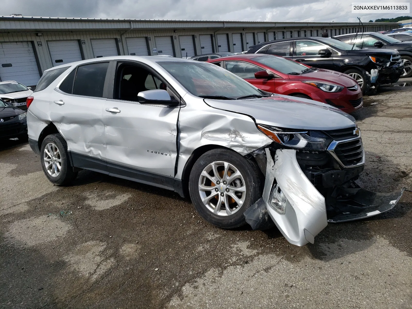 2021 Chevrolet Equinox Lt VIN: 2GNAXKEV1M6113833 Lot: 53562134