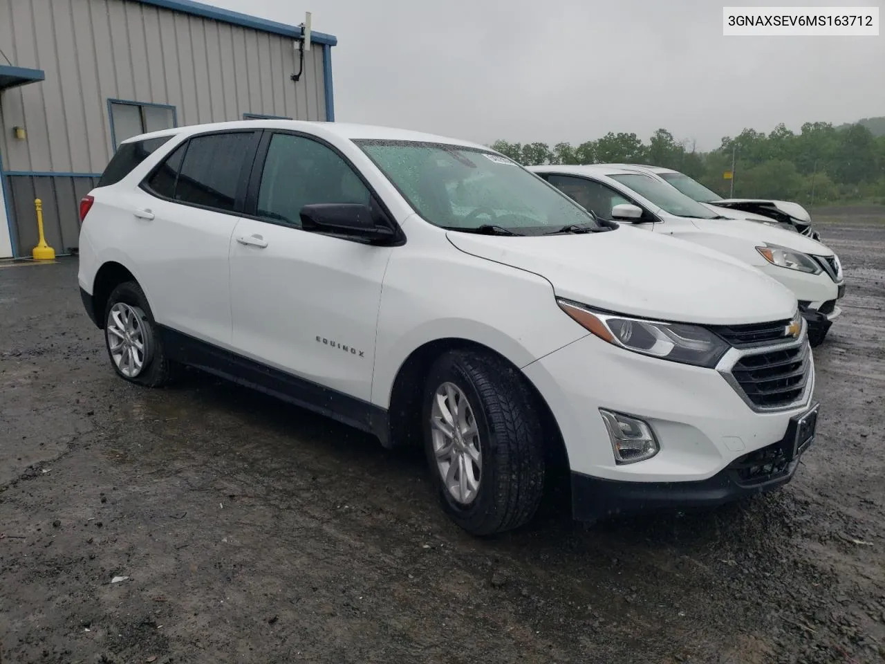 2021 Chevrolet Equinox Ls VIN: 3GNAXSEV6MS163712 Lot: 54375014