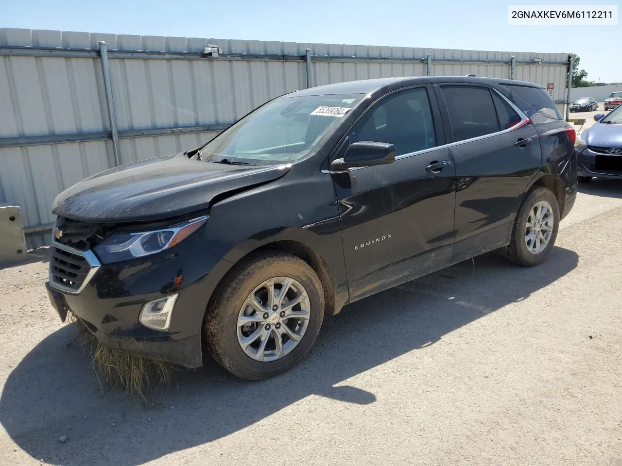 2021 Chevrolet Equinox Lt VIN: 2GNAXKEV6M6112211 Lot: 55269064