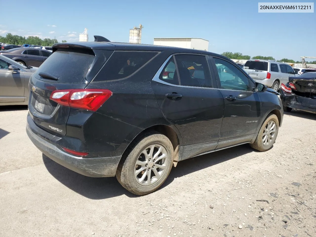 2021 Chevrolet Equinox Lt VIN: 2GNAXKEV6M6112211 Lot: 55269064