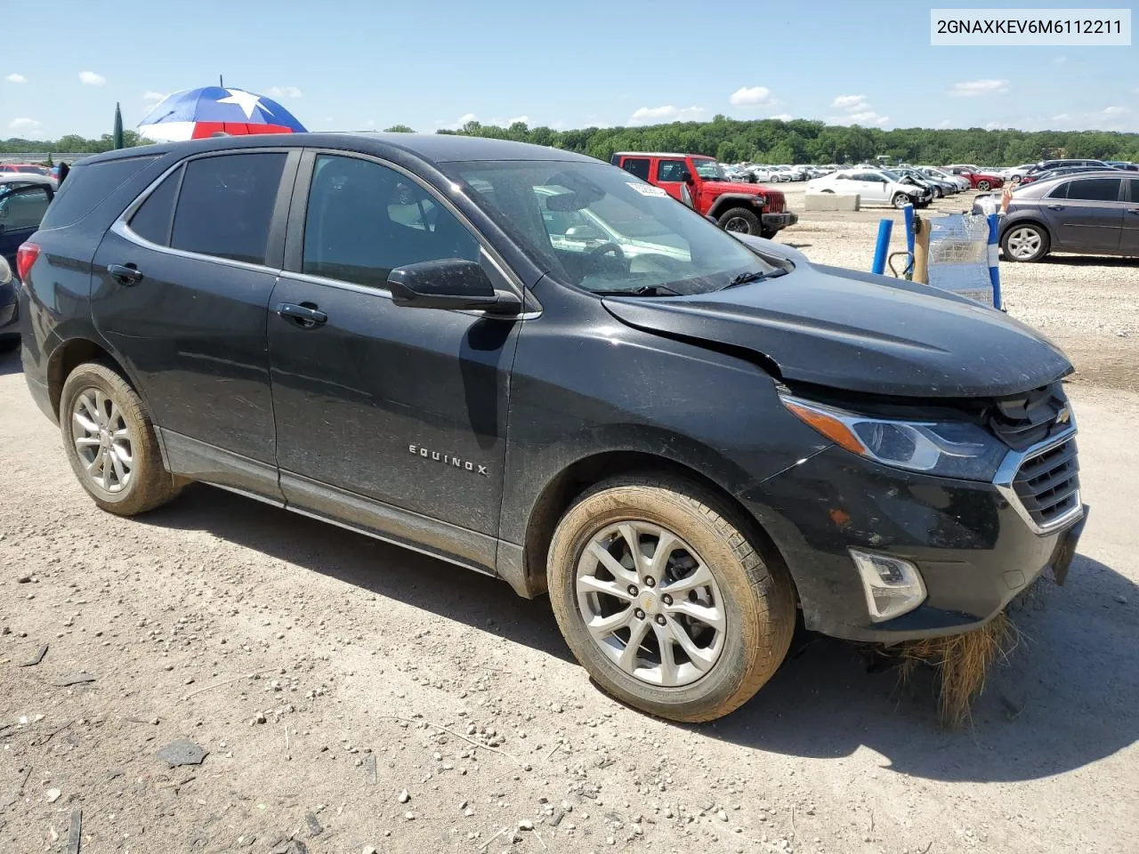 2021 Chevrolet Equinox Lt VIN: 2GNAXKEV6M6112211 Lot: 55269064