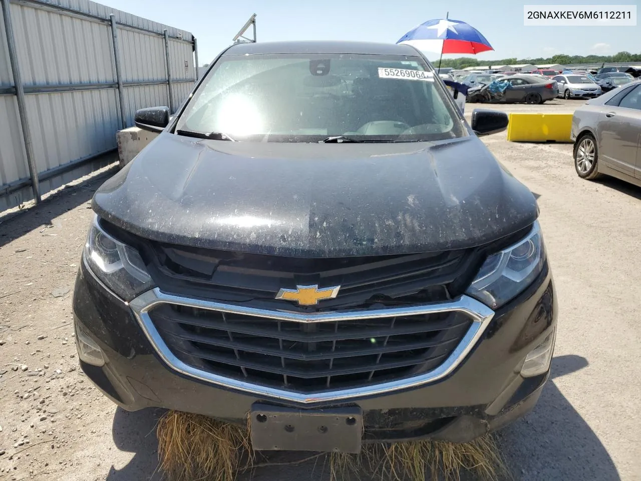 2021 Chevrolet Equinox Lt VIN: 2GNAXKEV6M6112211 Lot: 55269064