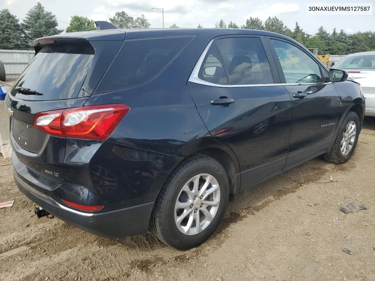 2021 Chevrolet Equinox Lt VIN: 3GNAXUEV9MS127587 Lot: 55312984