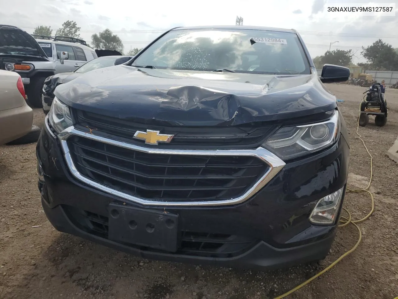 3GNAXUEV9MS127587 2021 Chevrolet Equinox Lt