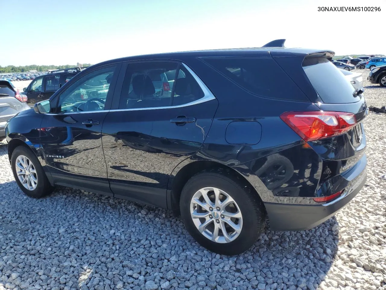 2021 Chevrolet Equinox Lt VIN: 3GNAXUEV6MS100296 Lot: 55548374