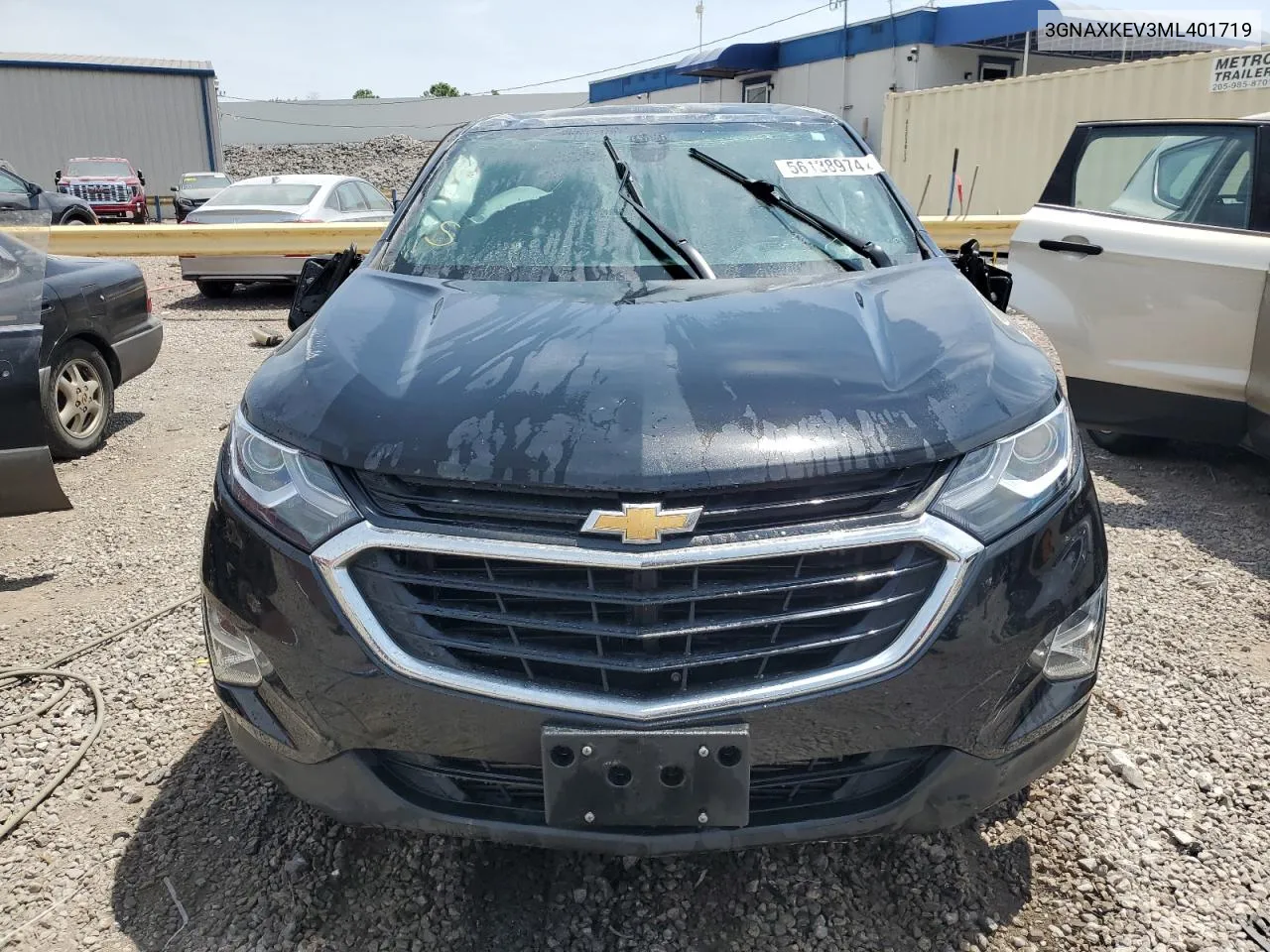 3GNAXKEV3ML401719 2021 Chevrolet Equinox Lt