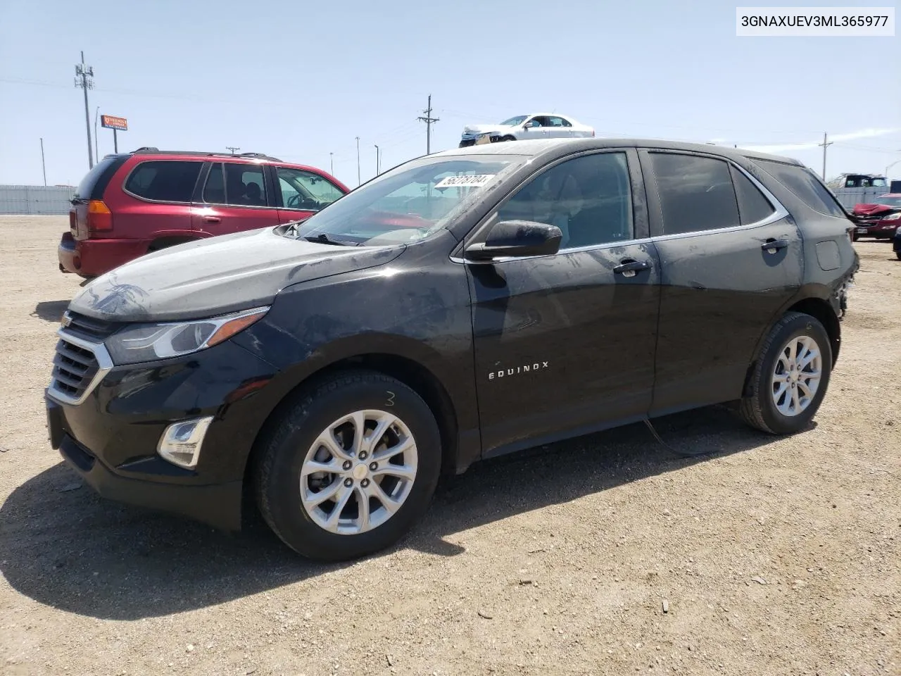 2021 Chevrolet Equinox Lt VIN: 3GNAXUEV3ML365977 Lot: 56278704