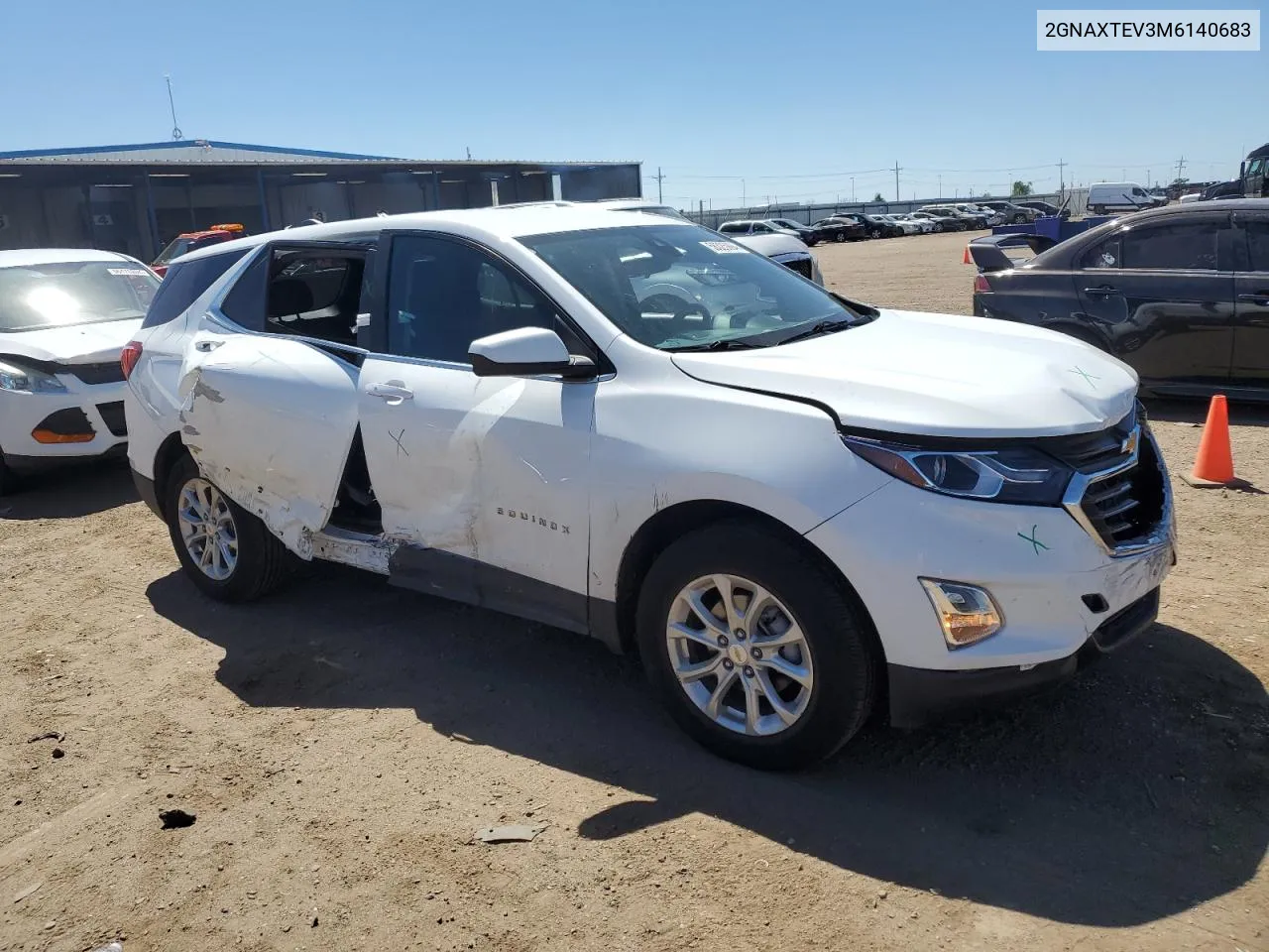 2021 Chevrolet Equinox Lt VIN: 2GNAXTEV3M6140683 Lot: 56325994