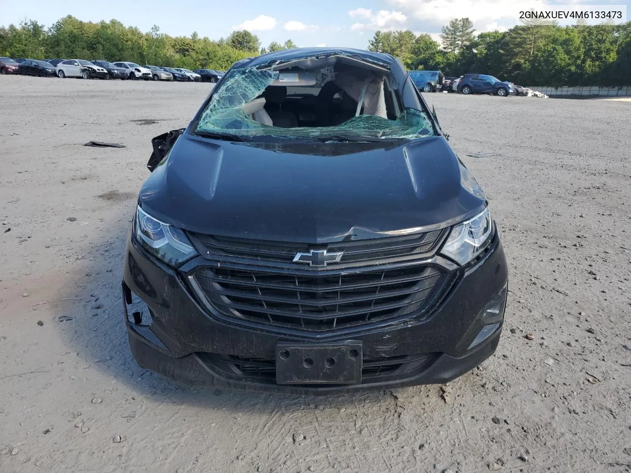 2021 Chevrolet Equinox Lt VIN: 2GNAXUEV4M6133473 Lot: 57982324