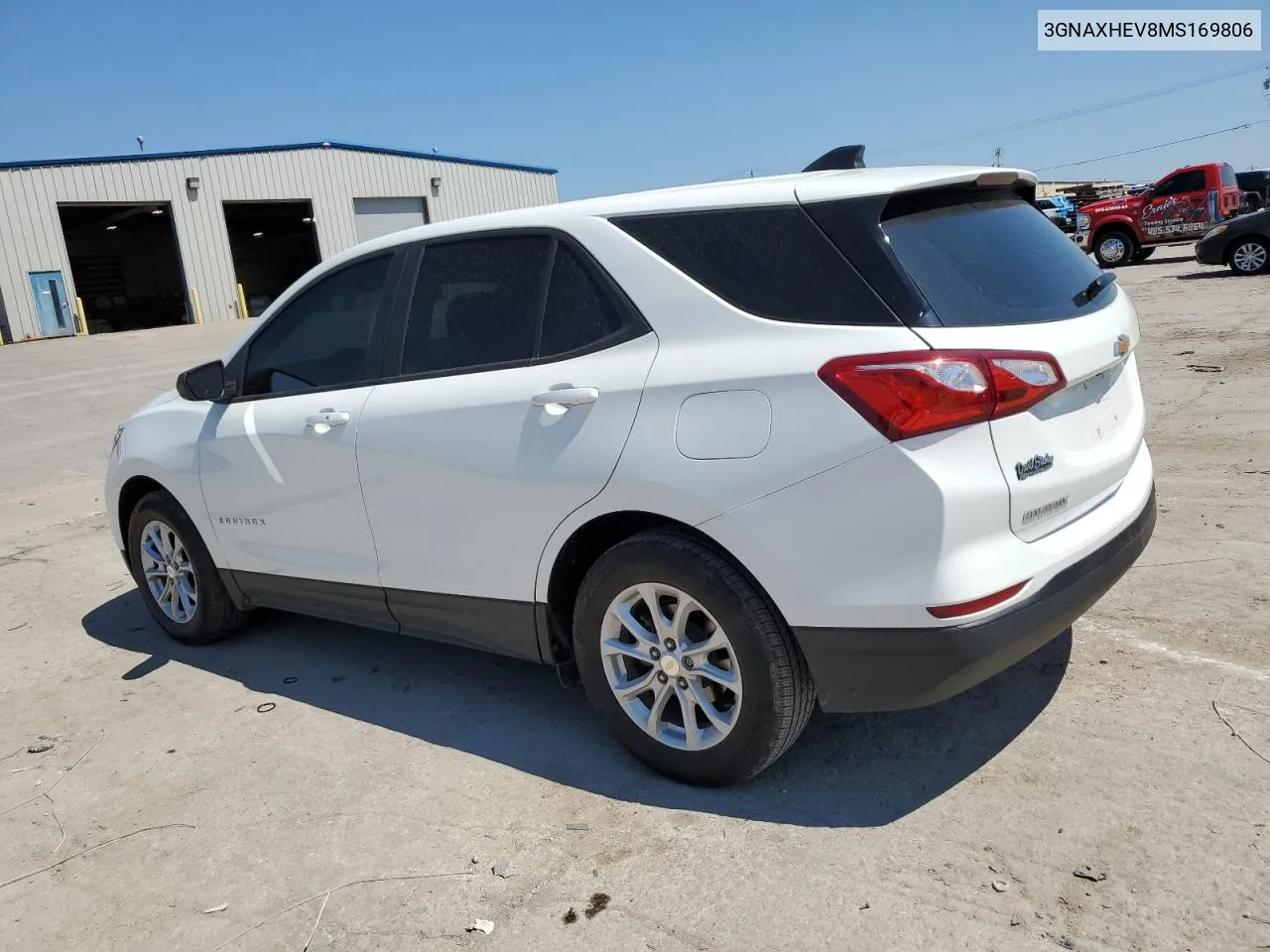 2021 Chevrolet Equinox Ls VIN: 3GNAXHEV8MS169806 Lot: 58150394