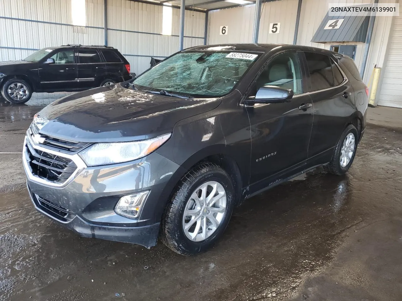 2021 Chevrolet Equinox Lt VIN: 2GNAXTEV4M6139901 Lot: 58275044