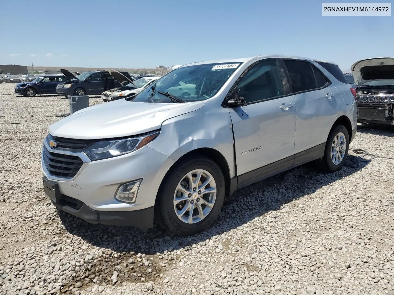 2021 Chevrolet Equinox Ls VIN: 2GNAXHEV1M6144972 Lot: 58557854