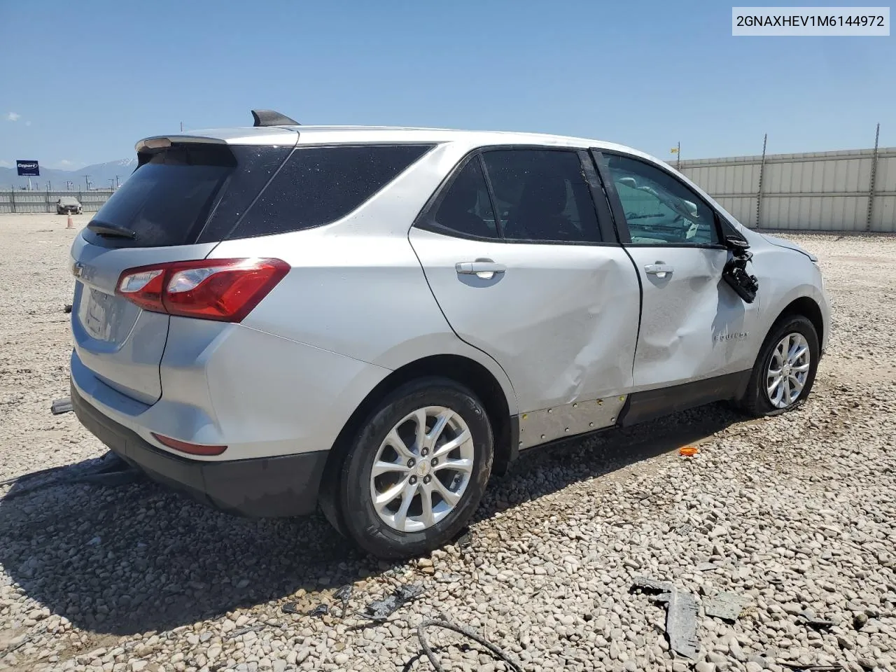 2021 Chevrolet Equinox Ls VIN: 2GNAXHEV1M6144972 Lot: 58557854