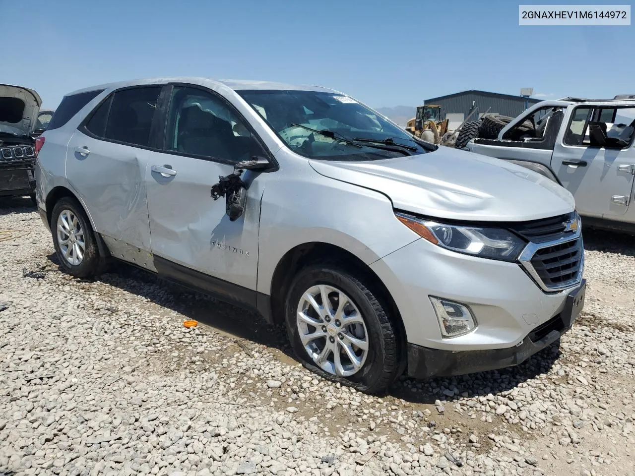 2021 Chevrolet Equinox Ls VIN: 2GNAXHEV1M6144972 Lot: 58557854