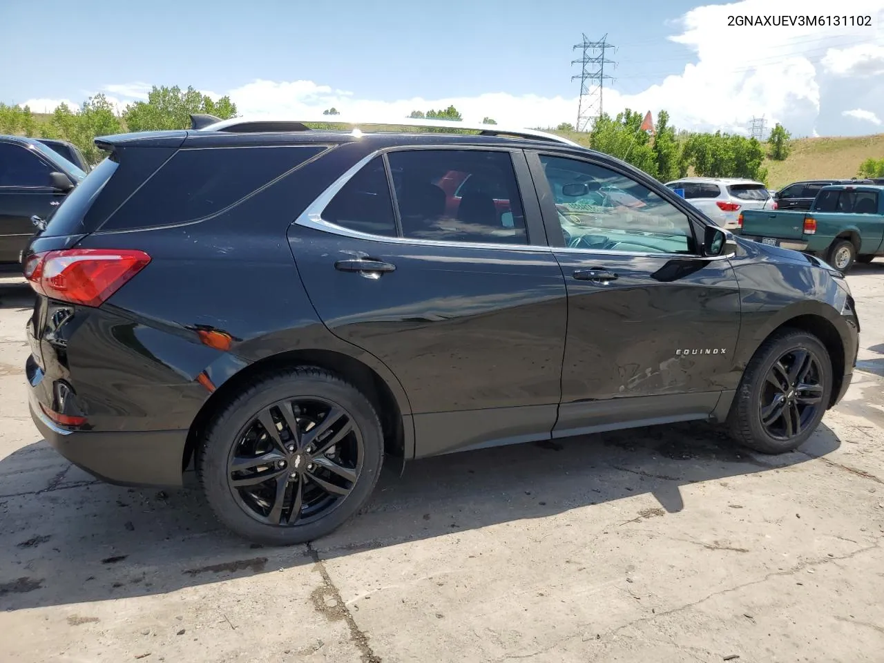 2021 Chevrolet Equinox Lt VIN: 2GNAXUEV3M6131102 Lot: 58784934