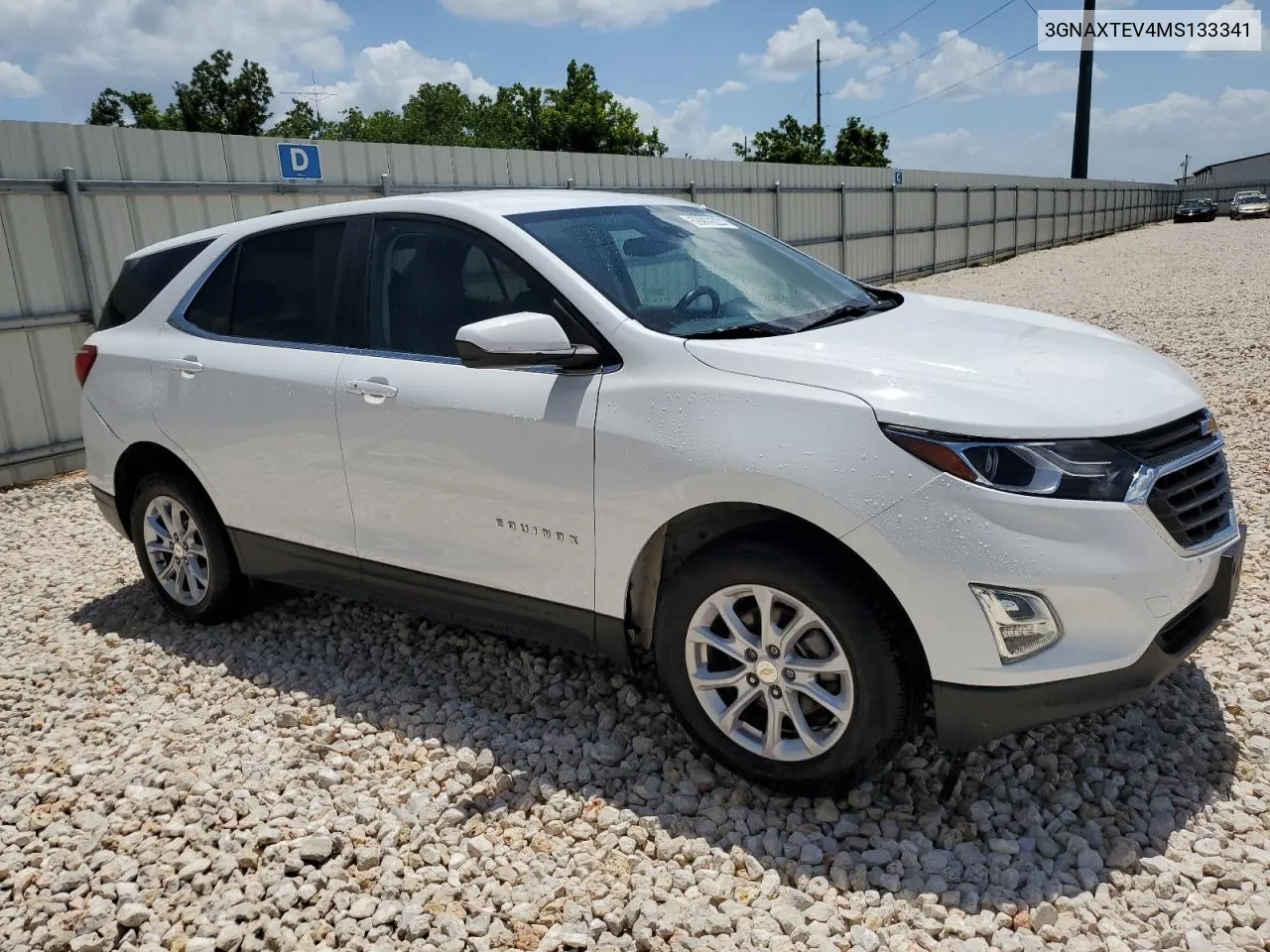 2021 Chevrolet Equinox Lt VIN: 3GNAXTEV4MS133341 Lot: 59266564