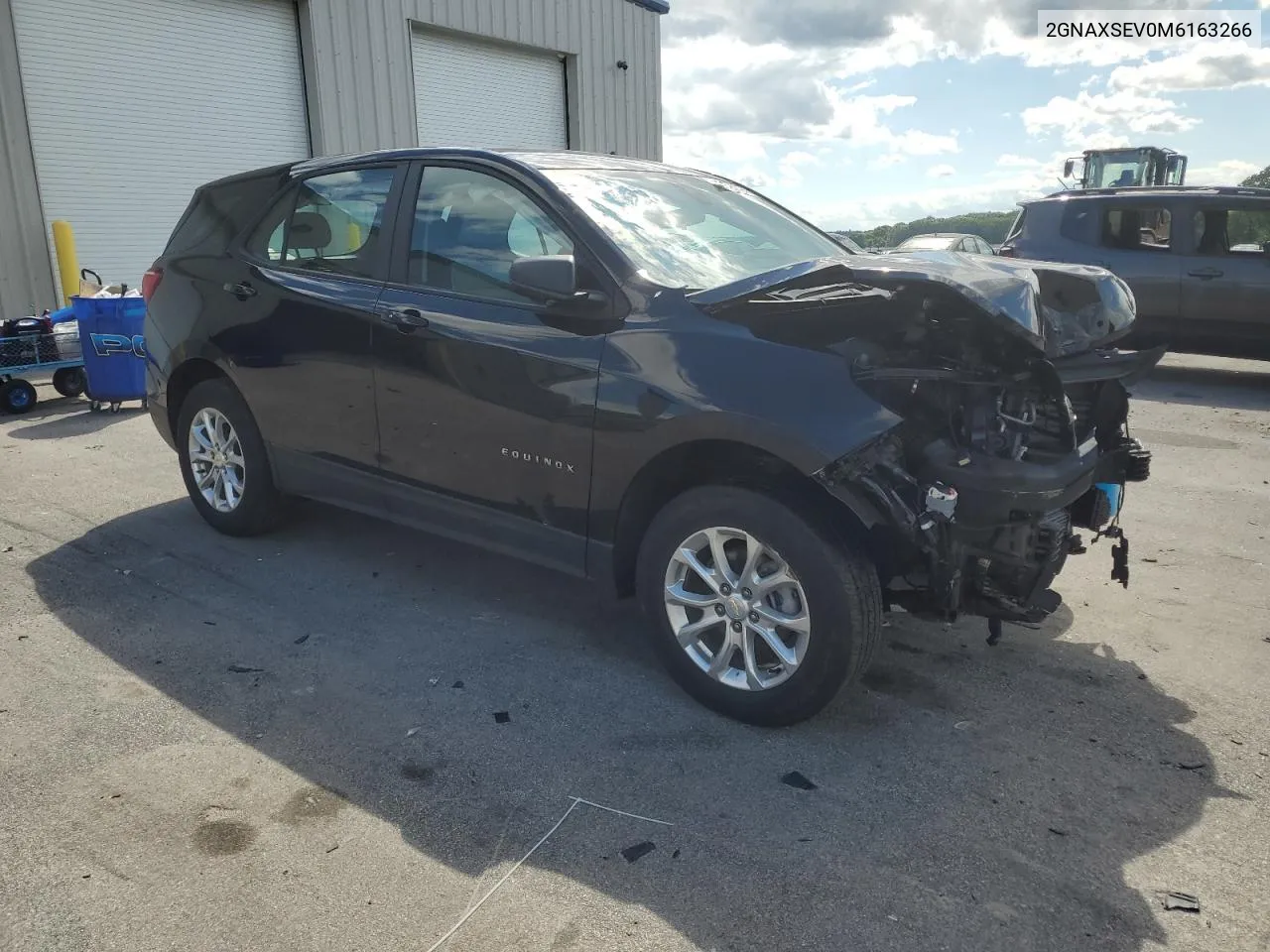 2021 Chevrolet Equinox Ls VIN: 2GNAXSEV0M6163266 Lot: 59623694