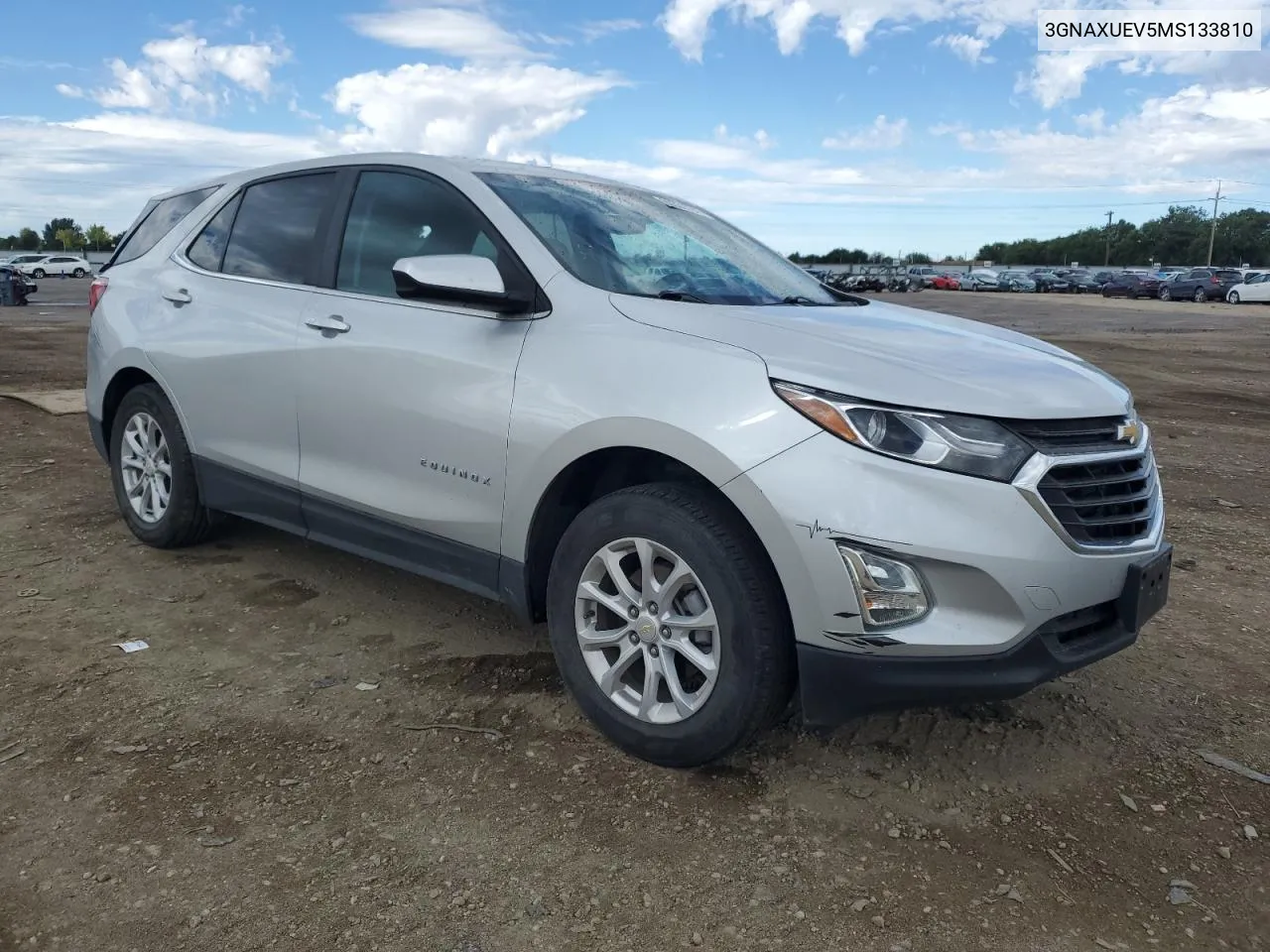 2021 Chevrolet Equinox Lt VIN: 3GNAXUEV5MS133810 Lot: 60331794