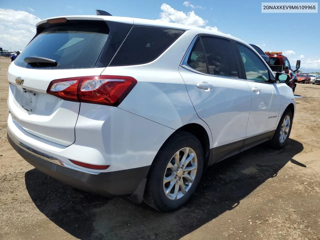 2021 Chevrolet Equinox Lt VIN: 2GNAXKEV9M6109965 Lot: 61159884