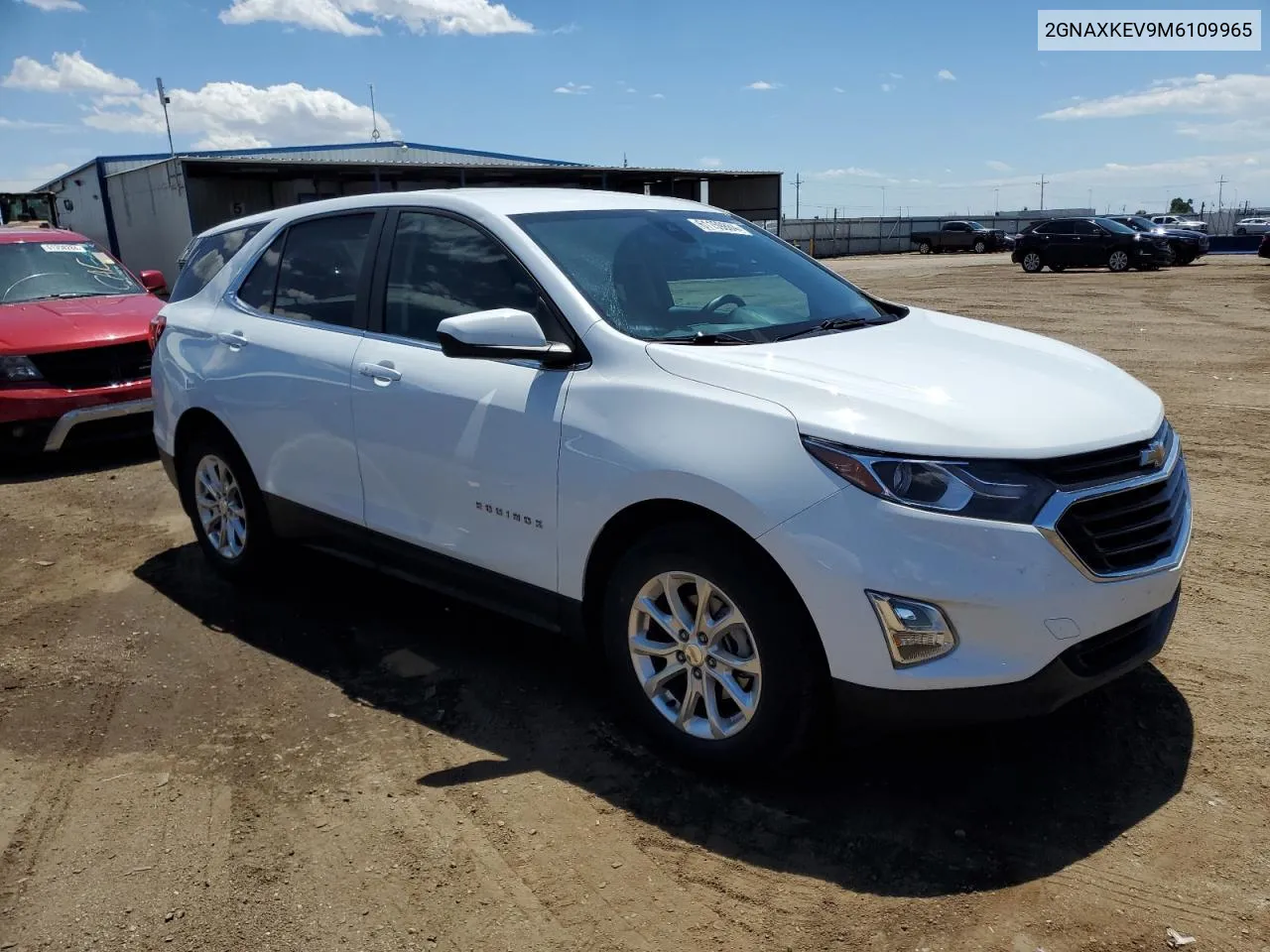 2021 Chevrolet Equinox Lt VIN: 2GNAXKEV9M6109965 Lot: 61159884