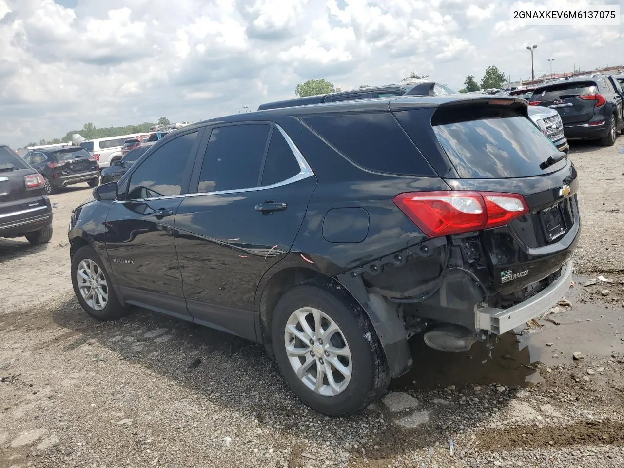 2021 Chevrolet Equinox Lt VIN: 2GNAXKEV6M6137075 Lot: 61890924