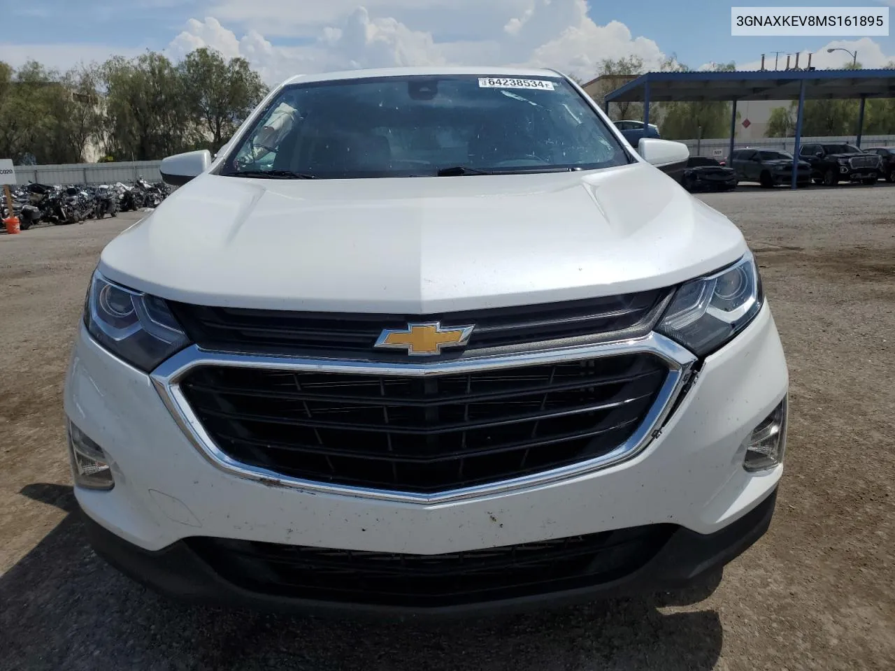 2021 Chevrolet Equinox Lt VIN: 3GNAXKEV8MS161895 Lot: 64238534